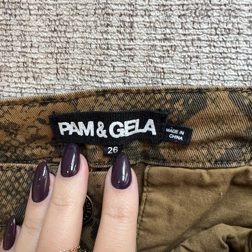 PAM & GELA - python patterned pants - Picture 3 of 3